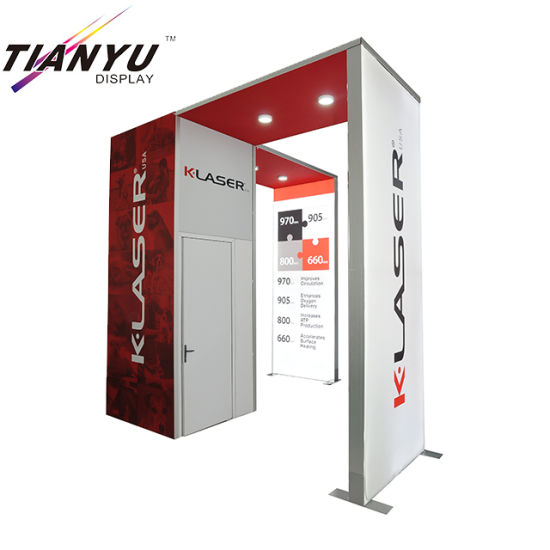 Promotie Voting Tradeshow Portable Eten Tentoonstelling Stands Weergave Trade Show Booth