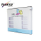 Beste Koop Pop up Stof Displays Stof Muur Banner Stand Advertising Zwart Aluminium Magnetic Pop up Stand voor beurzen