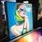 Waterdichte LED Fabric Light Box Frame reclameborden