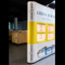 Luxe aluminium PVC display Opvouwbaar Advertising Staande Achtergrond