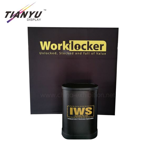 10FT Snelste assembleren Pop Up Display voor Trade Show Exhibits