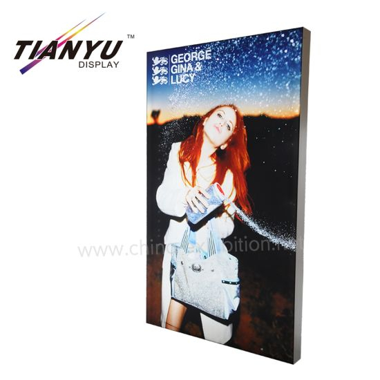 Shopping Mall Frameless aluminium profiel Advertising Fabric LED Light Box